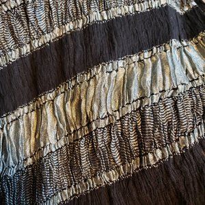 NEW Ladies Cotton Scarf Handmade in Nepal  64" long